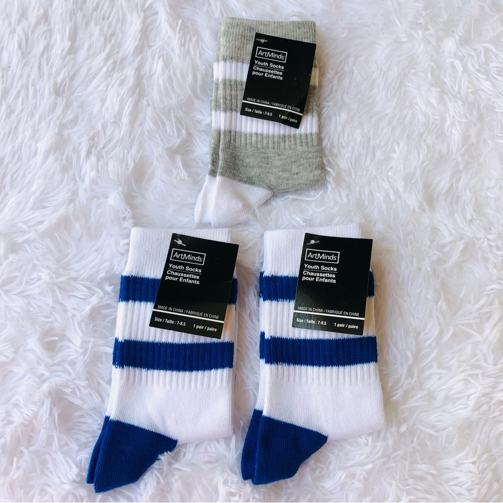 Art Minds Youth Socks 3 pk